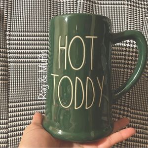 Rae Dunn Green Hot Toddy Tall Ceramic Mug
